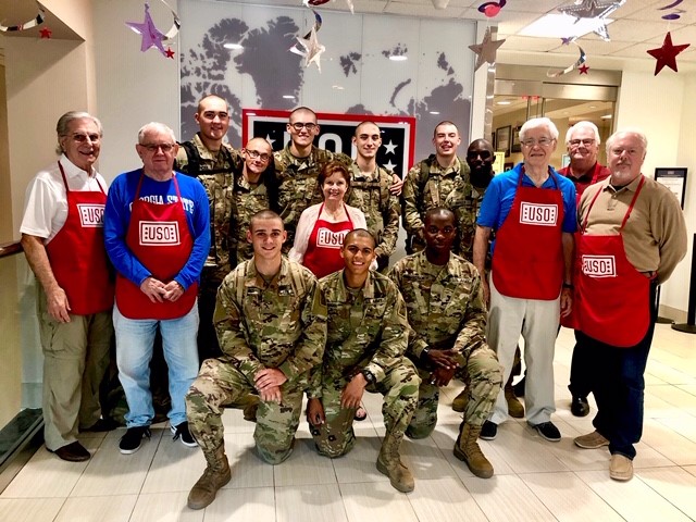 Our last USO lunch date - September 2019